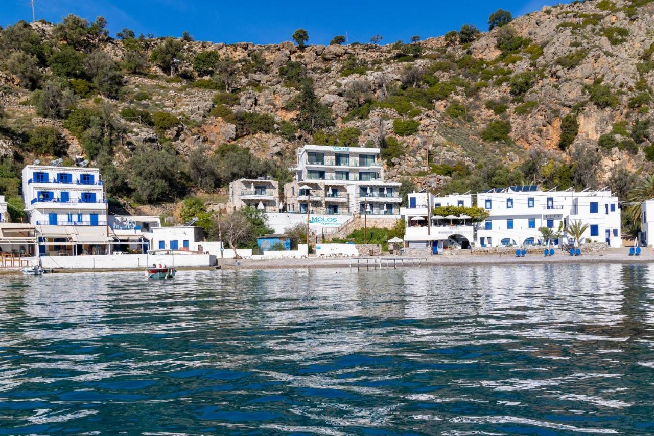Molos Apartments Loutro Exteriér fotografie