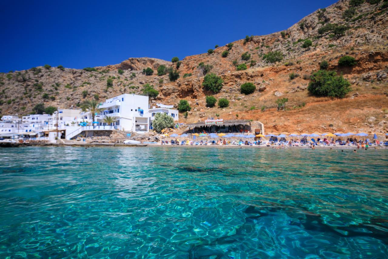 Molos Apartments Loutro Exteriér fotografie